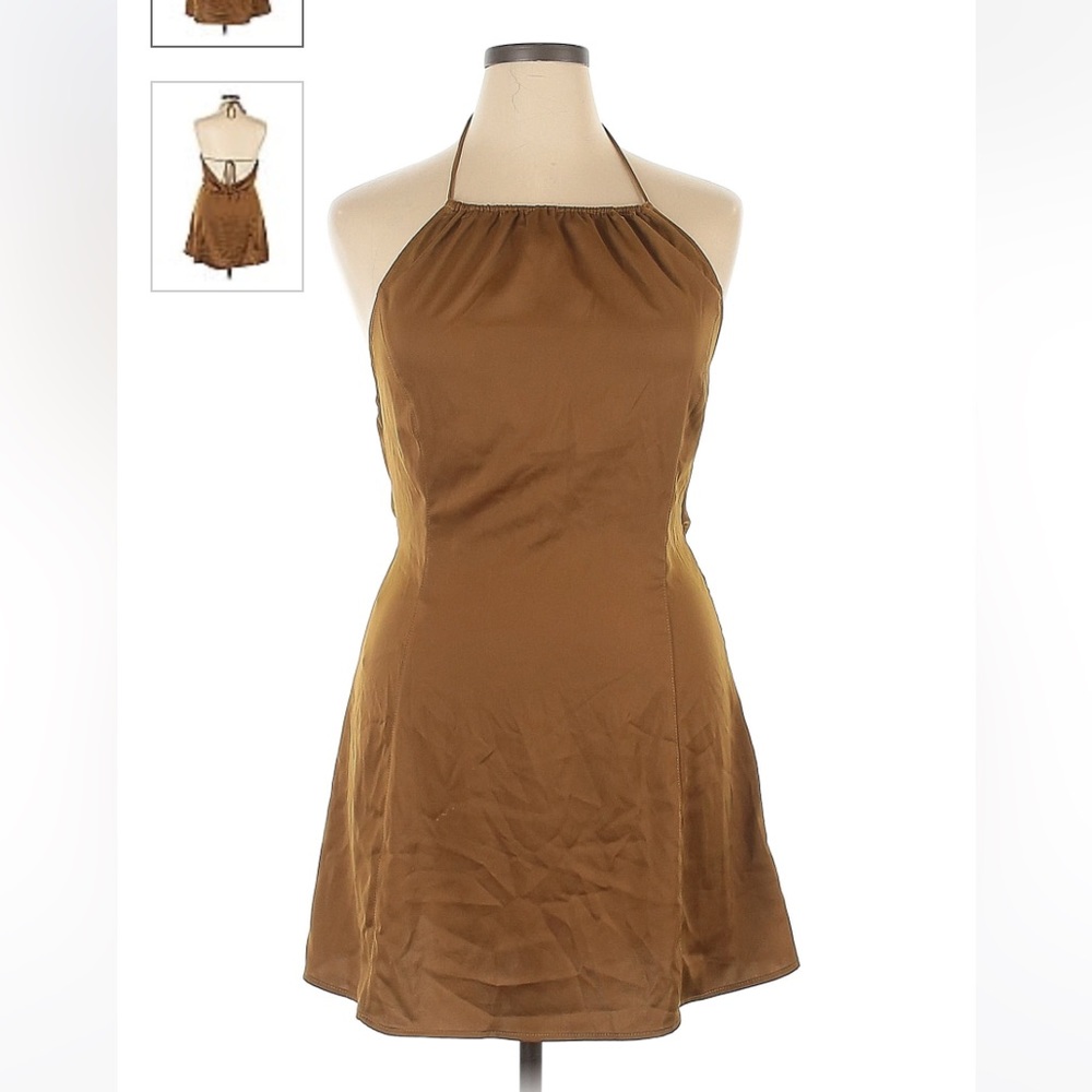 Urban Outfitters adjustable high neck mini dress